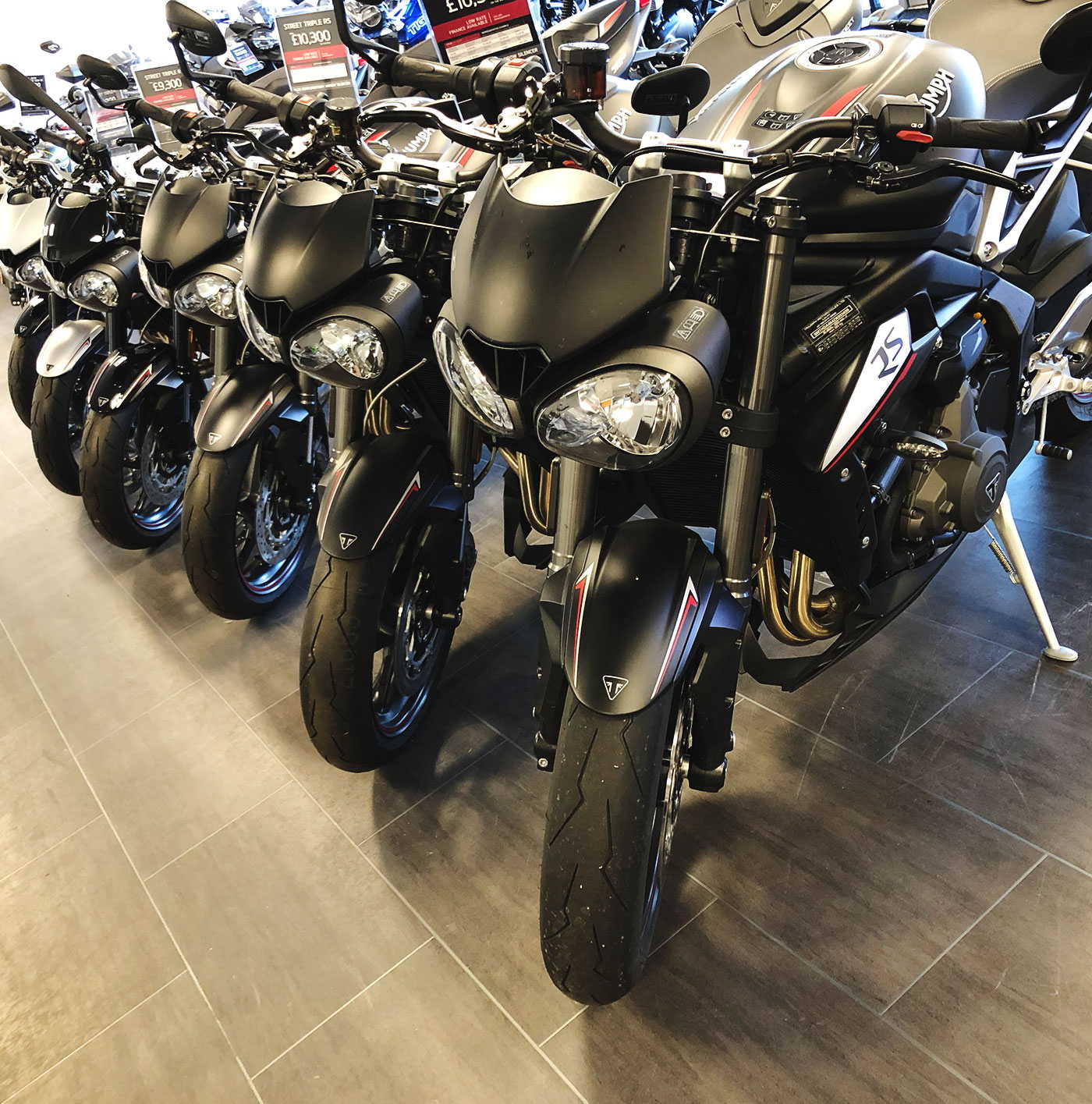 Triumph Oxford Showroom